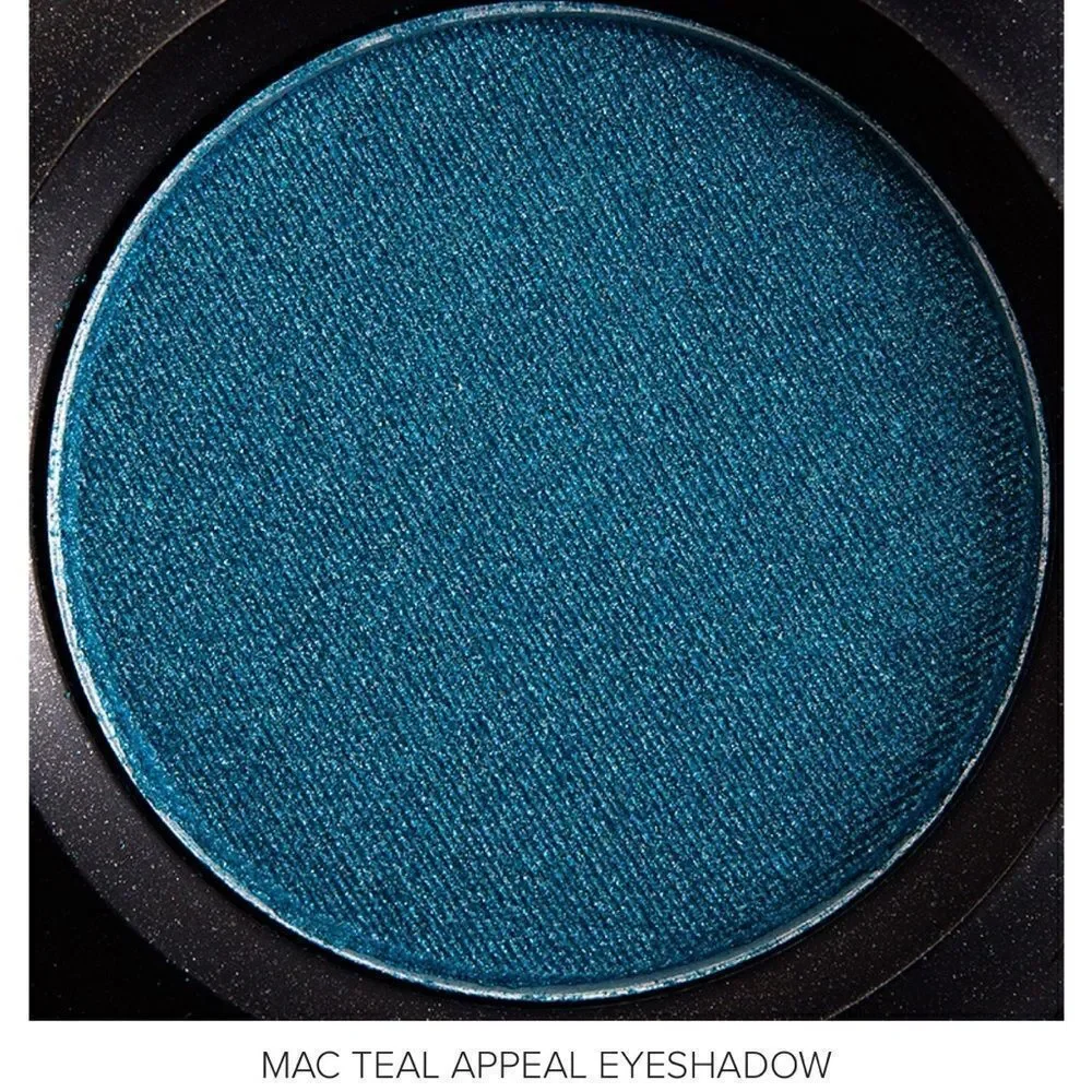 M.A.C Pro Palette Refill Pan Eye Shadow Teal Appeal Discontinued color NeW